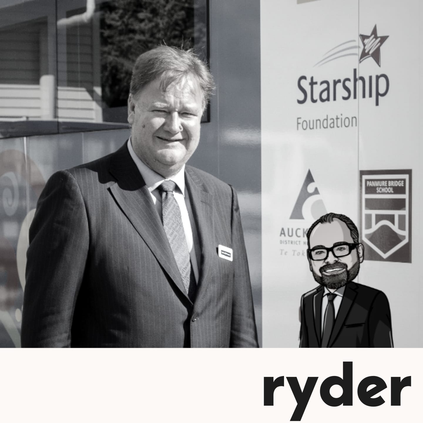 Barfoot and Thompson branded Whare Hauora mobile health pod created in partnership with Starship Foundation and Auckland District Health Board at Panmure Bridge School